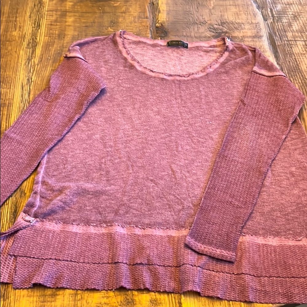 T Party boho Long Sleeve Sweater
